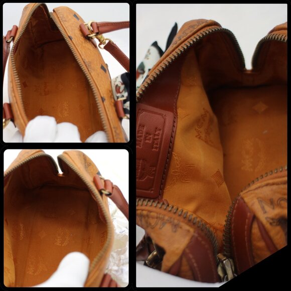 MCM Mini Boston Bandoulière - Picture 8 of 16